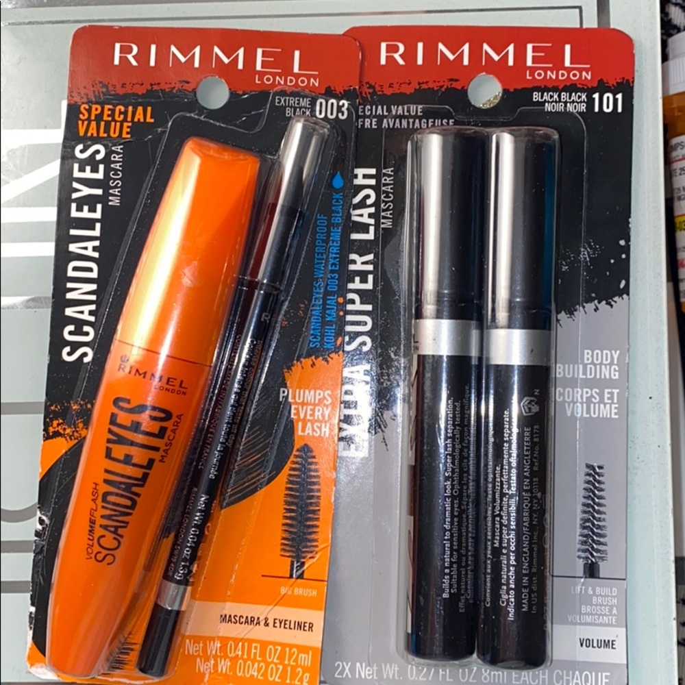 Rimmel London Scandal Eyes and Extra Super Lash